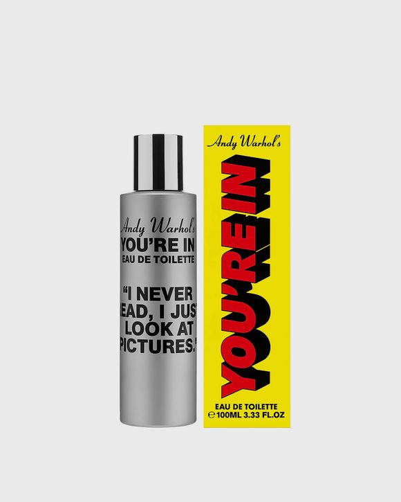 ANDY WARHOL: "I NEVER READ, I JUST LOOK AT PICTURES - 100ml