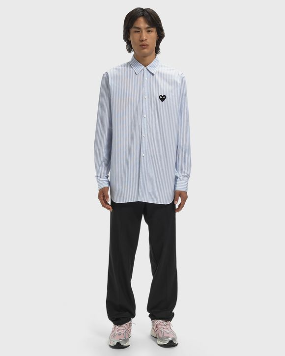 BLACK EMBLEM WOVEN SHIRT