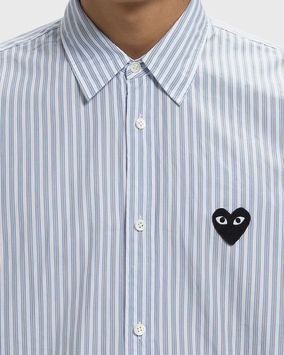 BLACK EMBLEM WOVEN SHIRT
