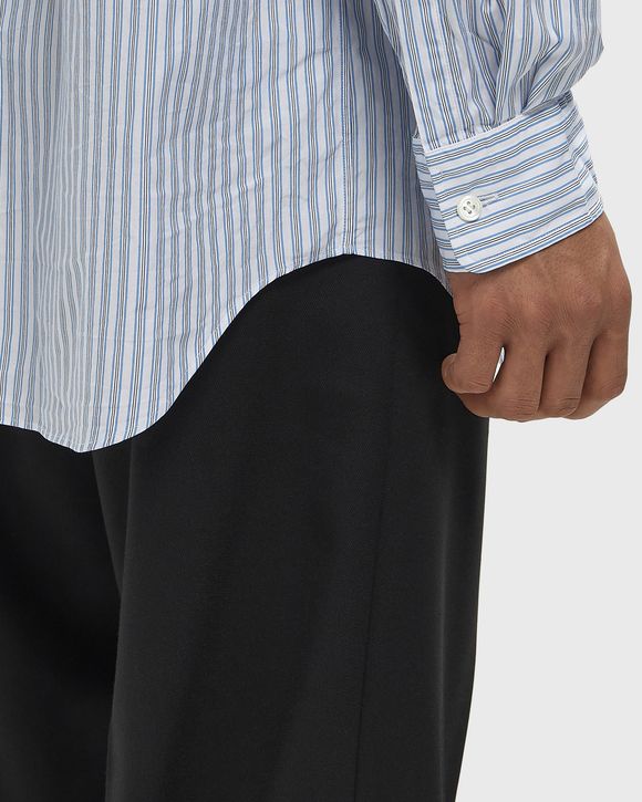 BLACK EMBLEM WOVEN SHIRT