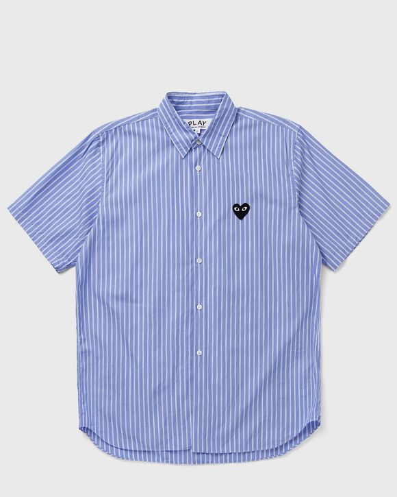 BLACK EMBLEM WOVEN SHIRT