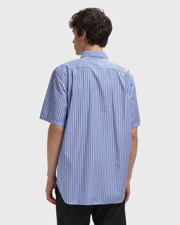 BLACK EMBLEM WOVEN SHIRT