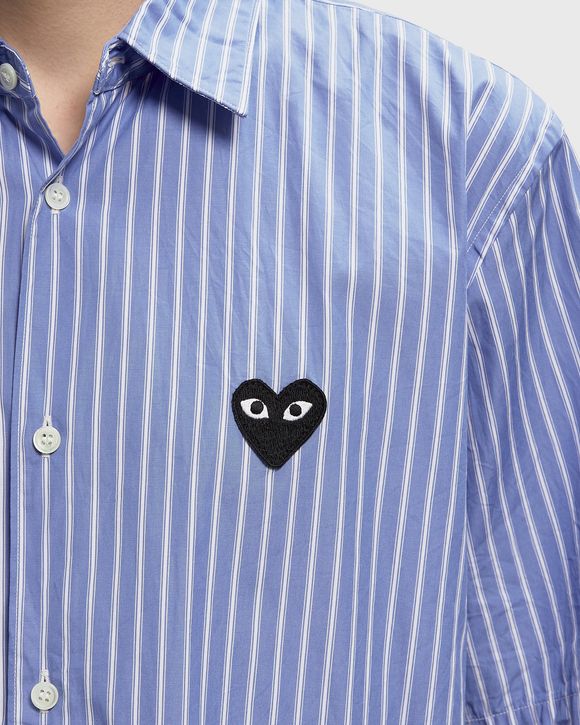BLACK EMBLEM WOVEN SHIRT