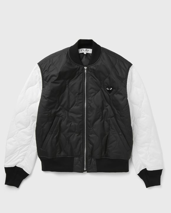 LOGO PRINT BLACK EMBLEM JACKET