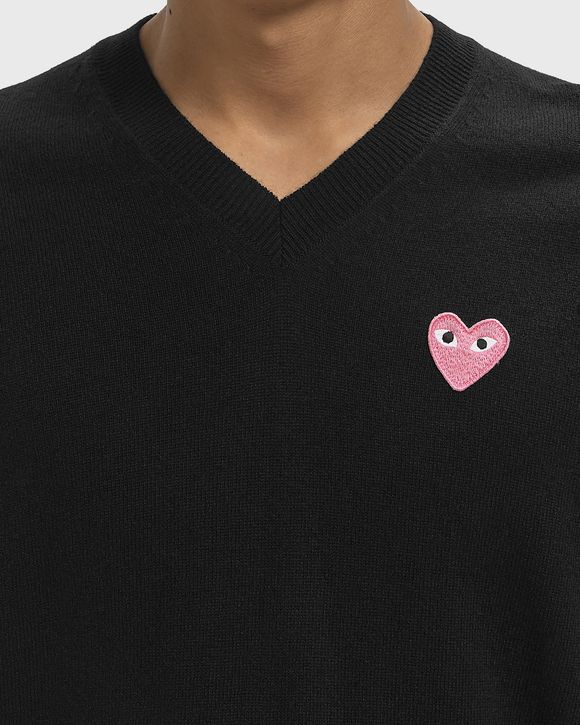 PINK EMBLEM SWEATER