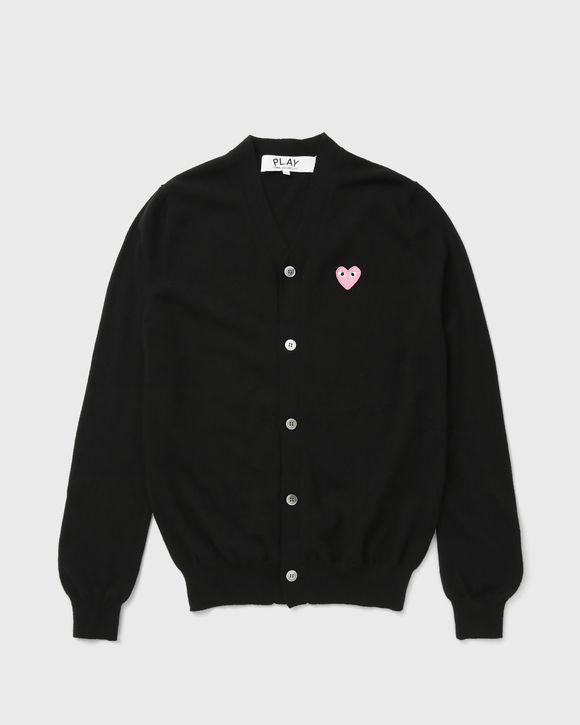 PINK EMBLEM V-NECK CARDIGAN