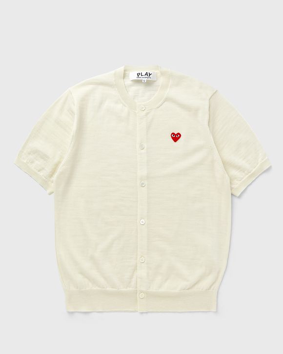 ROUND-NECK RED EMBLEM KNIT
