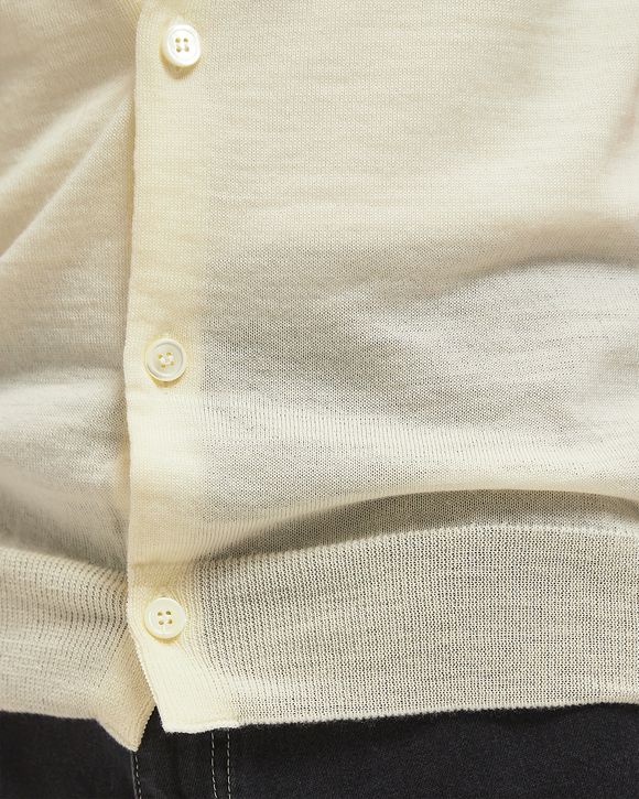 ROUND-NECK RED EMBLEM KNIT