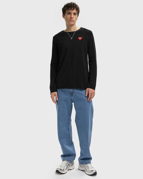 SWEATER RED EMBLEM KNIT