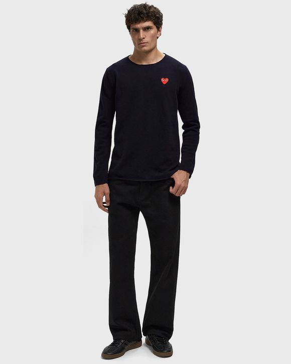 SWEATER RED EMBLEM KNIT