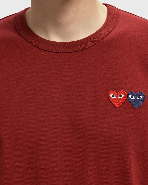DOUBLE BURGENDY EMBLEM TEE