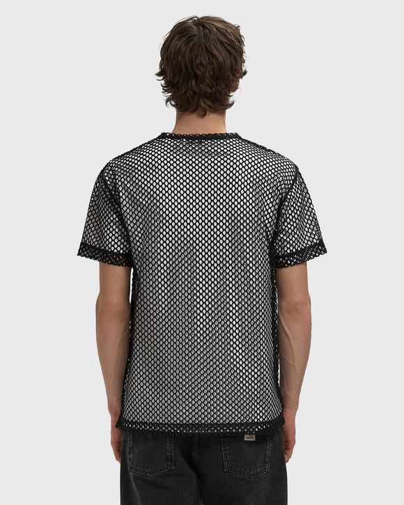 TEE MESH LARGE BLACK EMBLEM