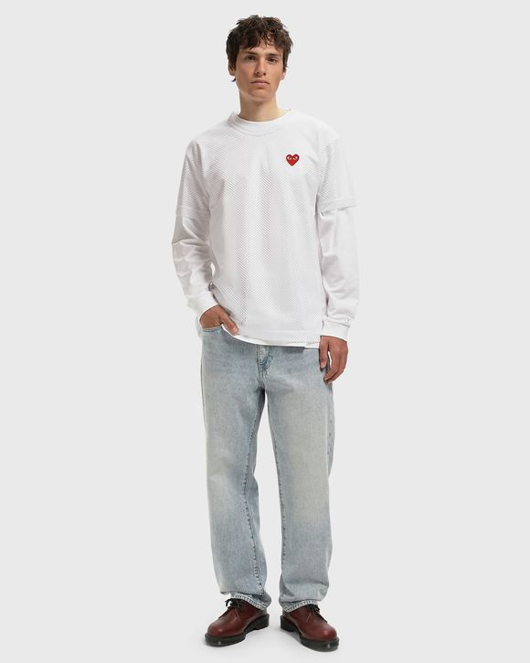 TEE MESH RED EMBLEM
