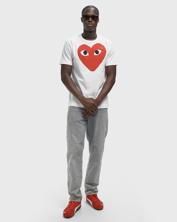 TEE RED EMBLEM KNIT