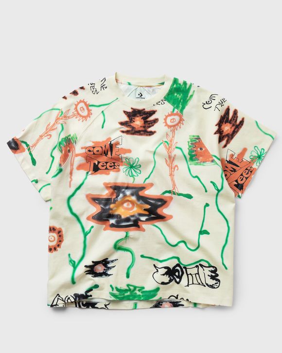 COME FLORAL TRIANGLE TEE