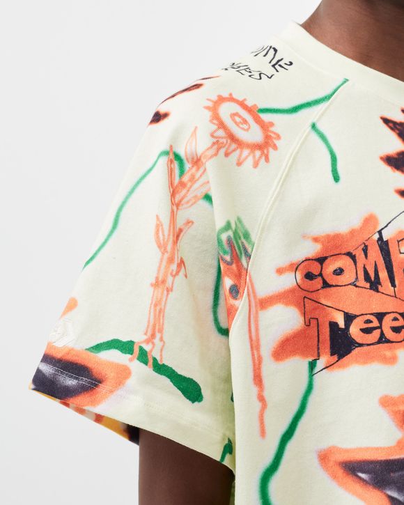 COME FLORAL TRIANGLE TEE
