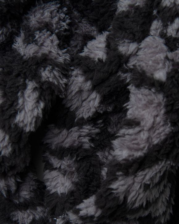 LEOPARD SHERPA FULL ZIP