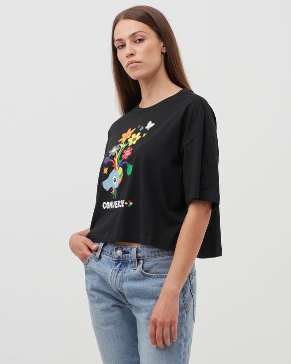 Pride Oversized Cropped Tee