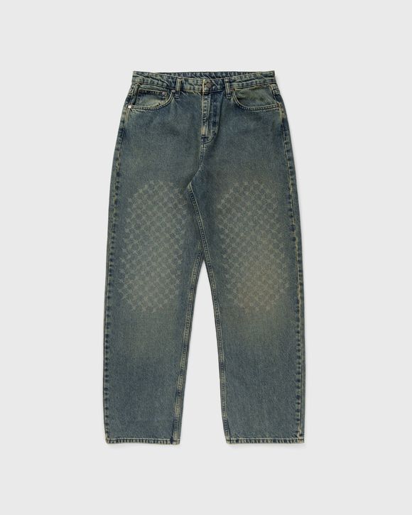 FADED MONOGRAM AMBA JEANS