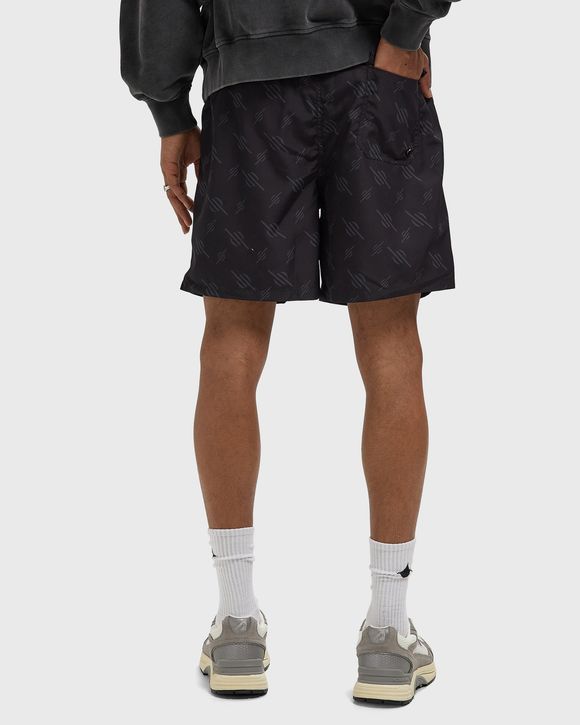 IRREGULAR MONOGRAM SWIMSHORTS