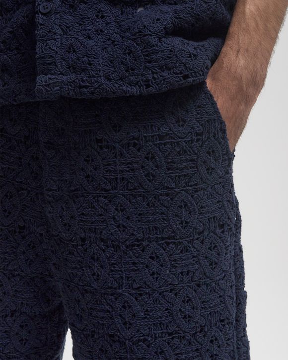 lace shield short