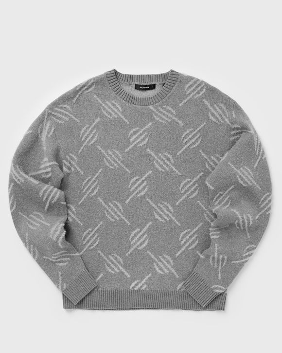 tevin monogram knit sweater