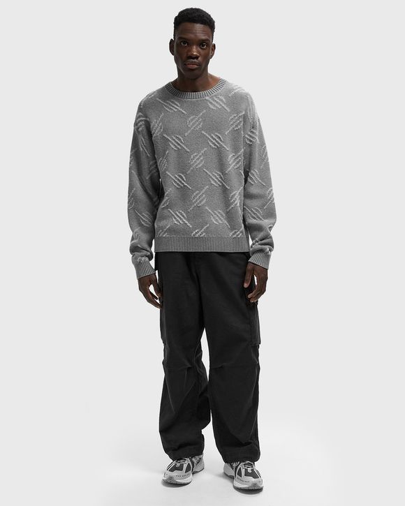 tevin monogram knit sweater