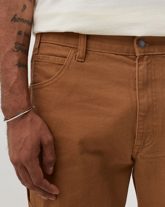 DICKIES DUCK CANVAS CARPENTER PANT SW BROWN DUCK