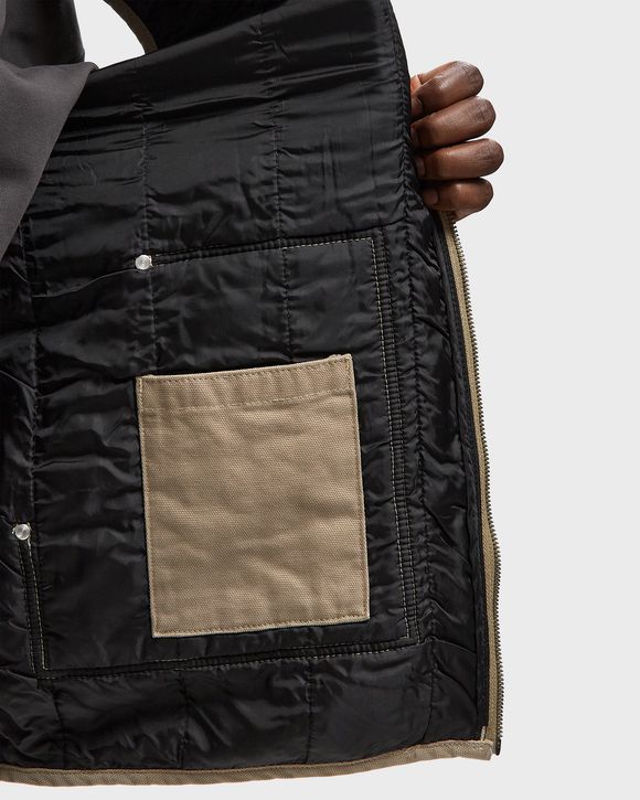 QUILTED CANVAS VEST