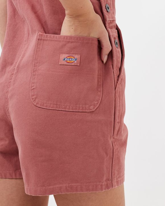 WMNS DICKIES DUCK CANVAS BIB SHORT