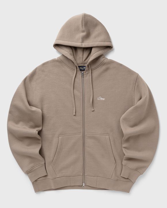 Cursive Small Logo Zip Hoodie