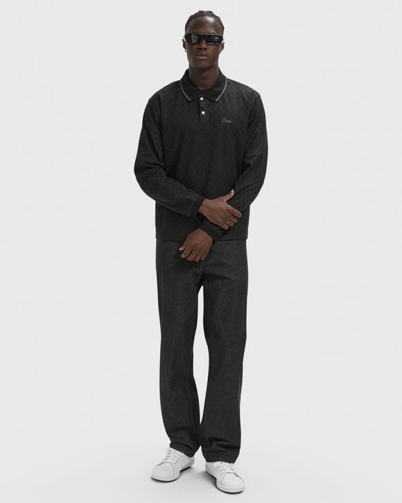 Jacquard LS Polo