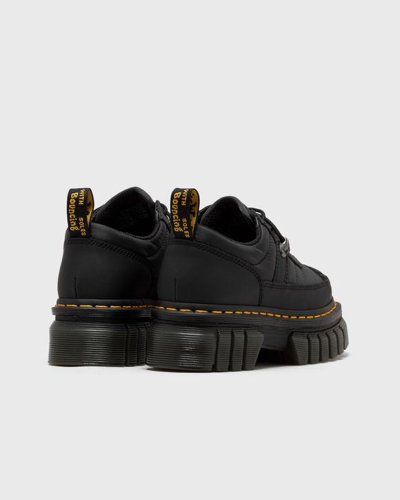 Dr.Martens Audrick 3i Shoe Qltd Black Rubberised Leather+Warm