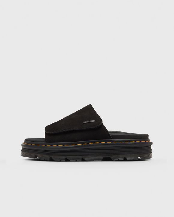 Zebzag Slide Black Eh Suede