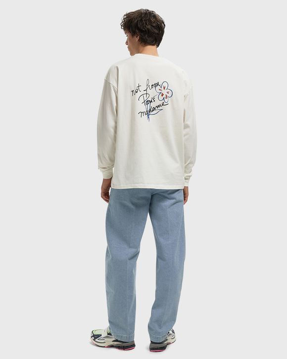Esquisse Slogan Long Sleeve Tee