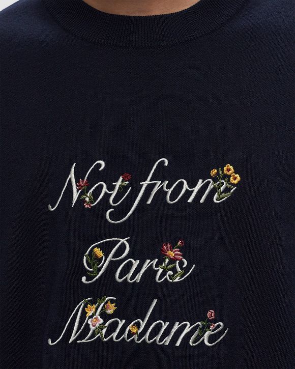 La Sweat Slogan Fleurs