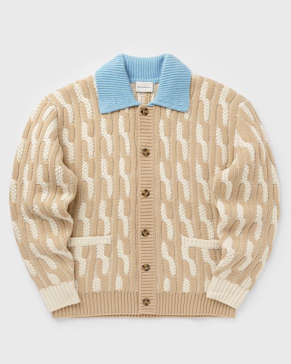 Le Cardigan Torsades Bicolore
