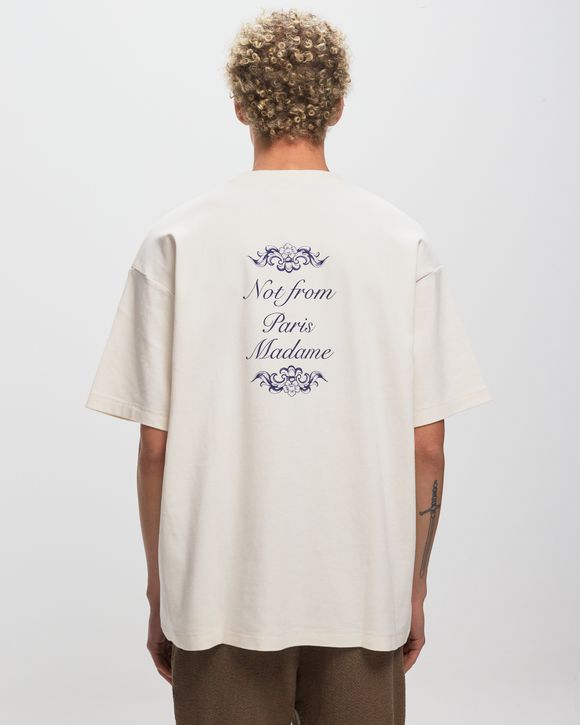 Le Tee NOT FROM PARIS MADAME Ornements