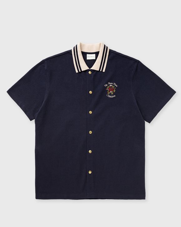 PiquÈe Slogan Rose Shirt