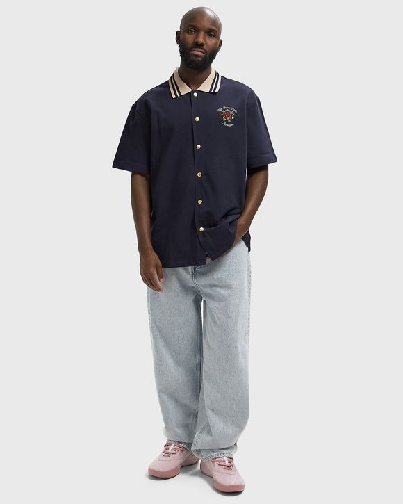 PiquÈe Slogan Rose Shirt