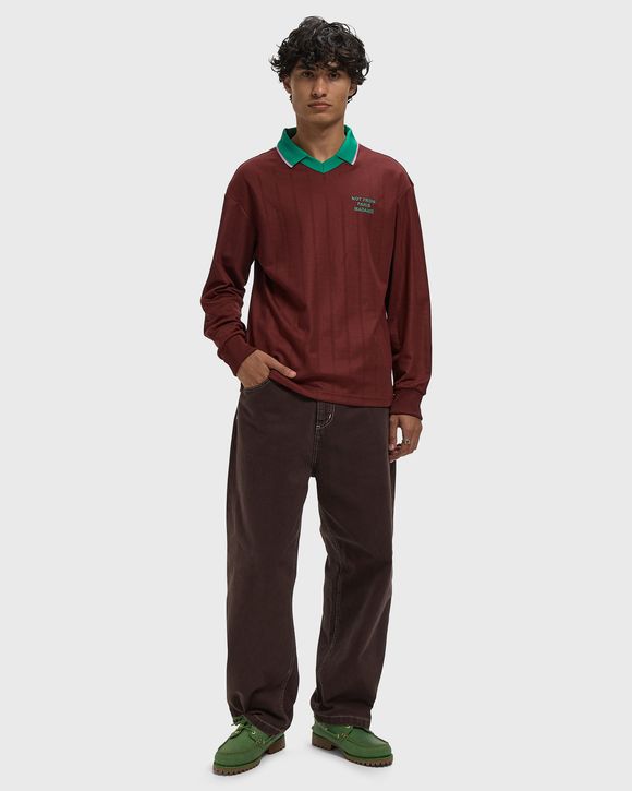 Slogan Longsleeve Polo