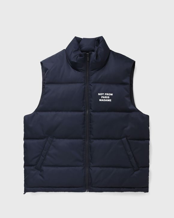 Slogan Sleeveless Down Vest