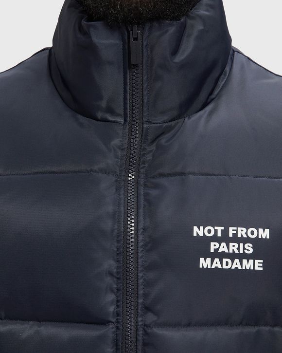 Slogan Sleeveless Down Vest
