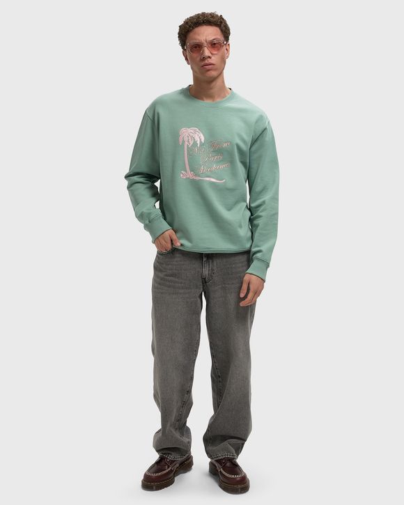 Sweatshirt Slogan Palmier