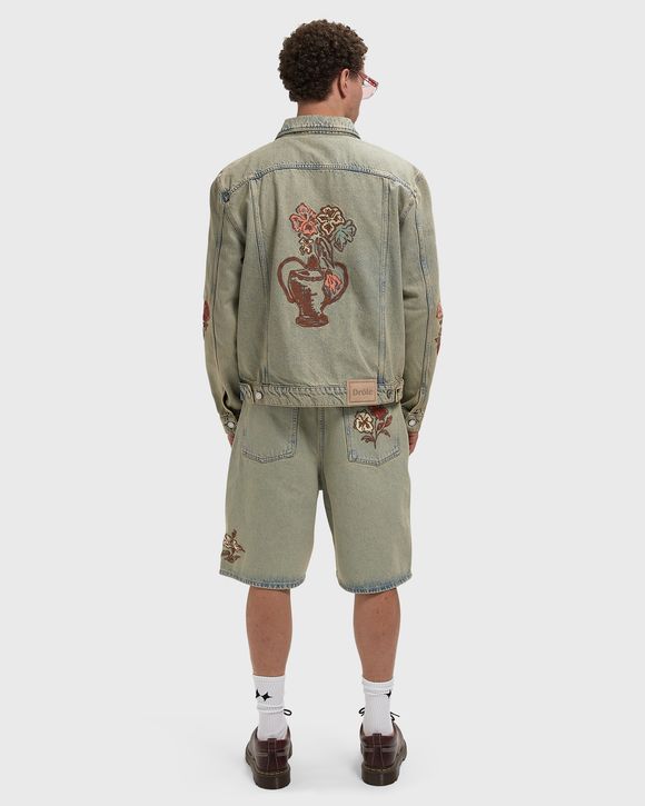 Veste Denim Dusty BrodÈe Fleurs