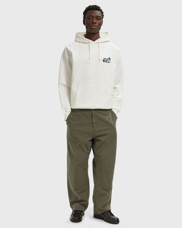 Vine Embroidered Slogan Hoodie