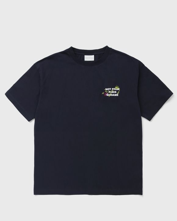 Vine Embroidered Slogan Tee