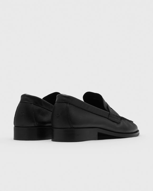 Ezra Pebble Pleated Penny Loafer