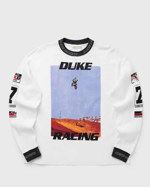 Motorcross Long Sleeve Waffle Top