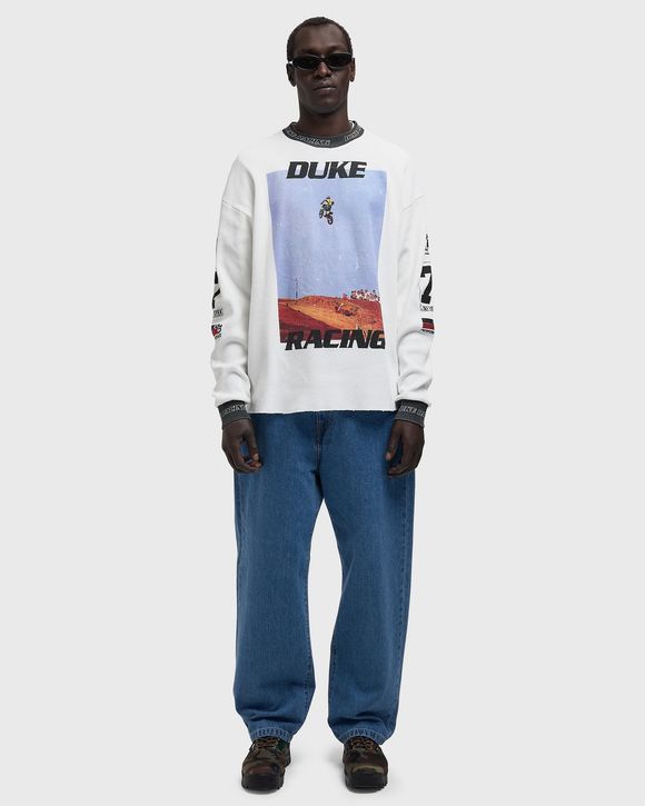 Motorcross Long Sleeve Waffle Top